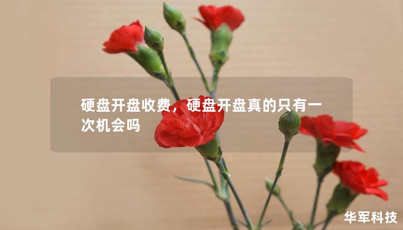 硬盤開盤收費，硬盤開盤真的只有一次機會嗎