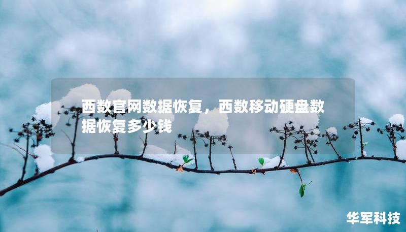 西數(shù)官網(wǎng)數(shù)據(jù)恢復(fù)，西數(shù)移動(dòng)硬盤數(shù)據(jù)恢復(fù)多少錢