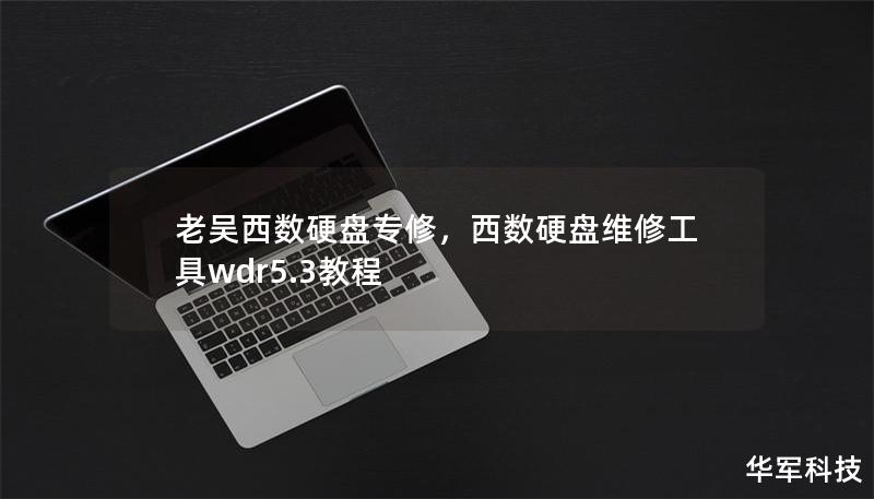 老吳西數(shù)硬盤專修，西數(shù)硬盤維修工具wdr5.3教程