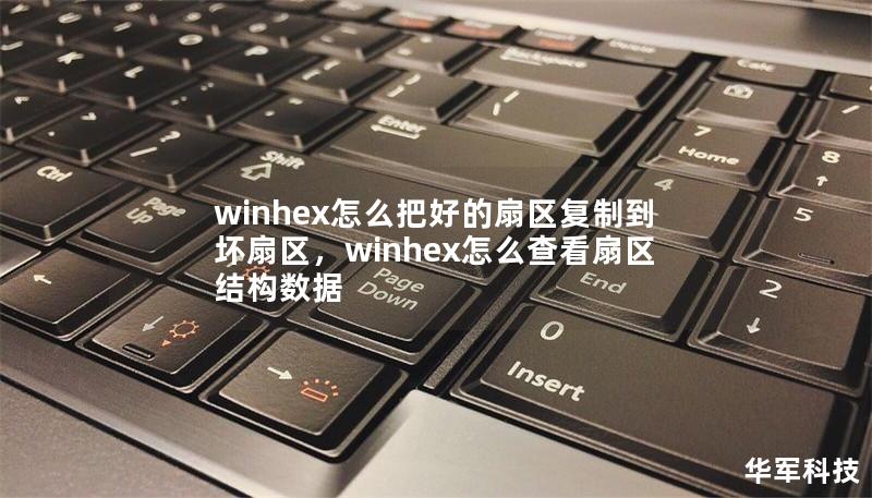 winhex怎么把好的扇區(qū)復(fù)制到壞扇區(qū)，winhex怎么查看扇區(qū)結(jié)構(gòu)數(shù)據(jù)