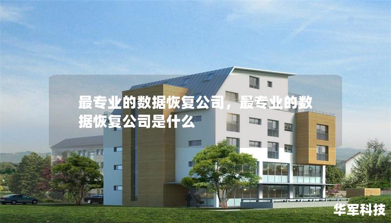 最專業(yè)的數(shù)據(jù)恢復(fù)公司，最專業(yè)的數(shù)據(jù)恢復(fù)公司是什么
