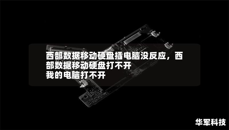 西部數(shù)據(jù)移動(dòng)硬盤(pán)插電腦沒(méi)反應(yīng)，西部數(shù)據(jù)移動(dòng)硬盤(pán)打不開(kāi) 我的電腦打不開(kāi)