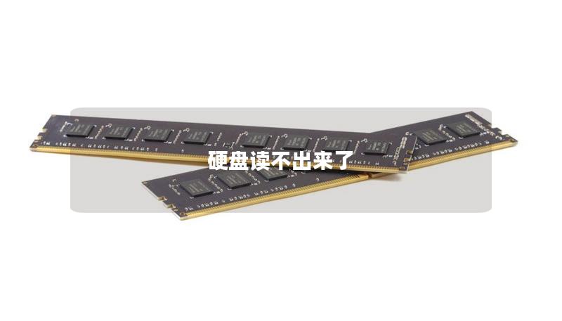 硬盤讀不出來了