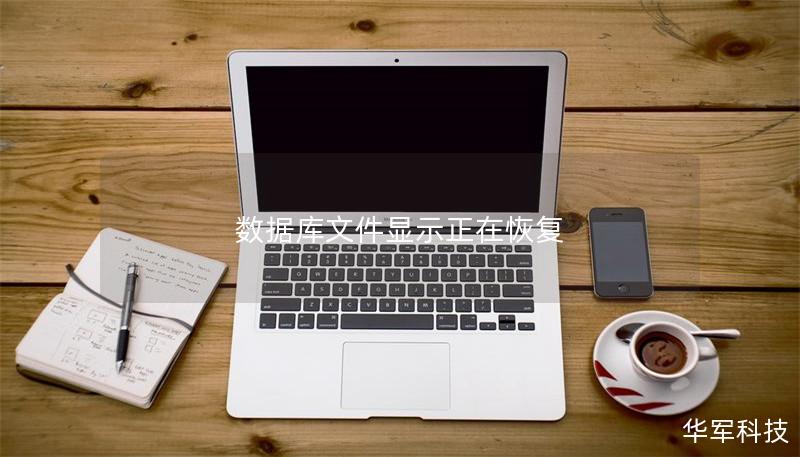 數據庫文件顯示正在恢復