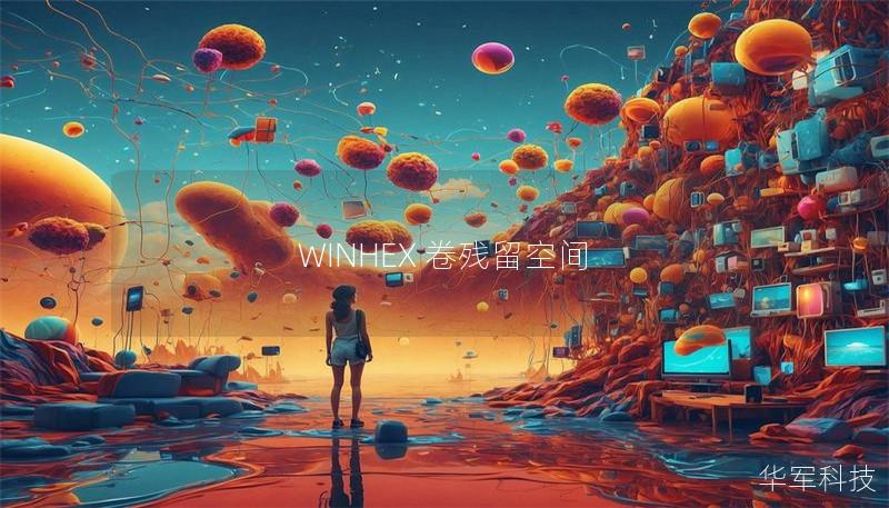 WINHEX 卷殘留空間