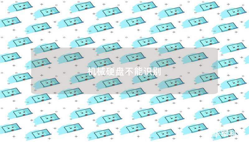 機械硬盤不能識別