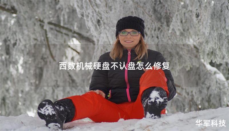 西數(shù)機械硬盤不認盤怎么修復(fù)