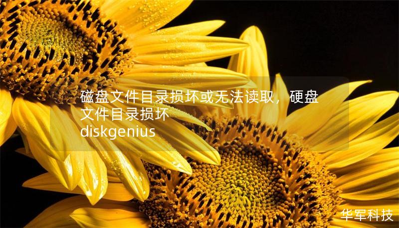 磁盤文件目錄損壞或無法讀取，硬盤文件目錄損壞 diskgenius