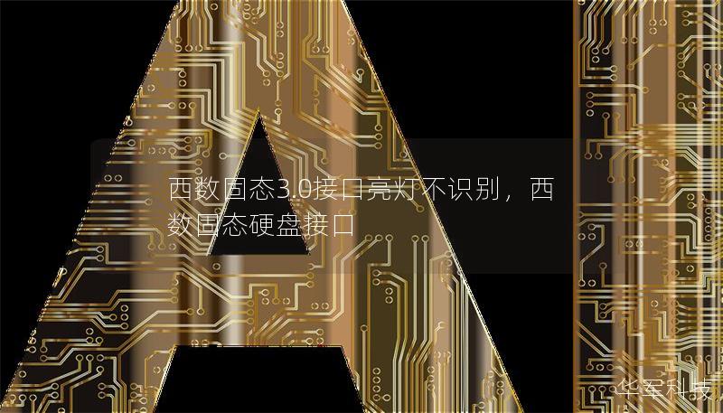 西數固態3.0接口亮燈不識別，西數固態硬盤接口