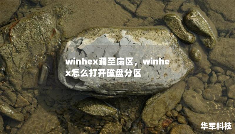 winhex調至扇區，winhex怎么打開磁盤分區